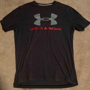 Under Armour Mens T Shirt Medium Dark Grey